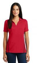 Sport-Tek� Ladies Contrast PosiCharge� Tough Polo�